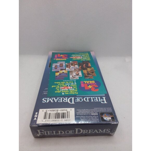 Field of Dreams VHS Home Video Kevin Costner Sealed 1989 - Picture 5 of 7